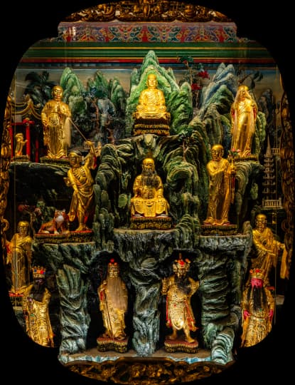 十八羅漢神像