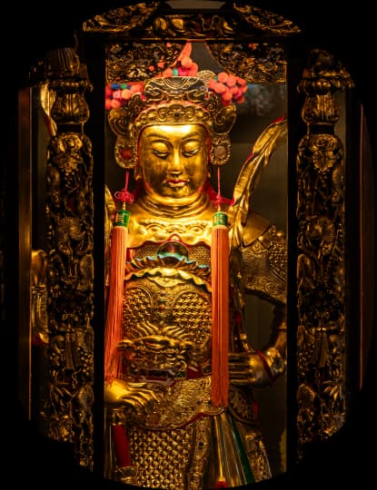 韋馱護法神像
