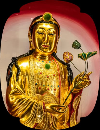 普賢菩薩神像